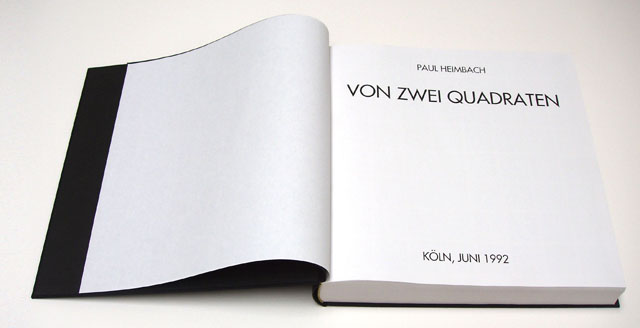 1992, von zwei Quadraten